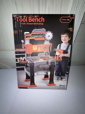Xinnovel Kids Tool Bench Workshop Playset with Electric Drill